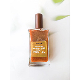 Мерехтливе сухе масло Top Beauty 100мл Бронза