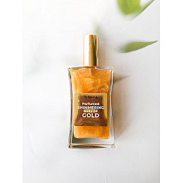 Мерехтливе сухе масло Top Beauty 100мл Золото