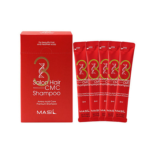 Шампунь для волос с аминокислотами Masil Salon Hair CMC Shampoo 8ml в саше 20 шт
