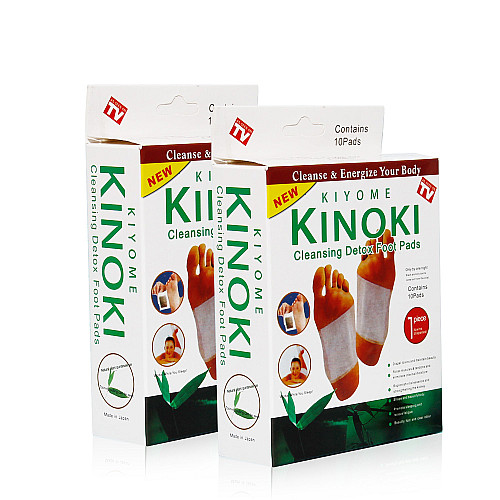 Пластырь для детоксикации Kinoki Cleansing Detox Foot Pads (kz062-hbr)