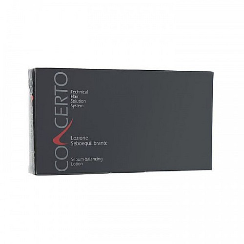 Ампулы лечебные для жирных волос Punti di Vista Concerto Sebum Balancing Lotion 10*10 мл