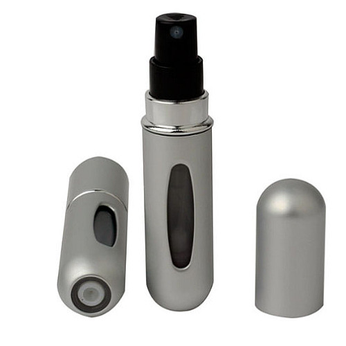 Cпрей для духов портативный Berkani T-A28936 My Perfume косметический дорожный флакон для духов Silver