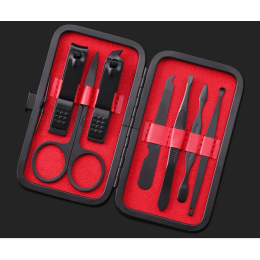 Маникюрно-педикюрный набор VigohA стальной 7 в 1 с кусачками