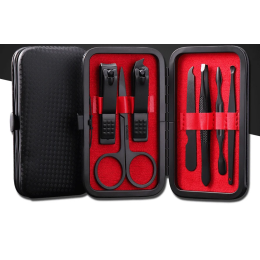 Маникюрно-педикюрный набор VigohA стальной 7 в 1 с кусачками