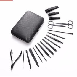 Манікюрно-педикюрний набір VigohA + футляр 18 предметів