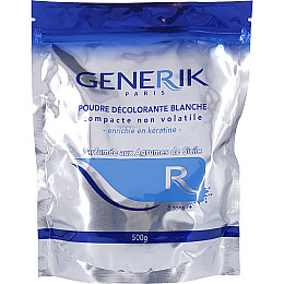 Пудра 8 тонов Обесцвечивающая Компактная Generik POUDR 500 г (000013700)