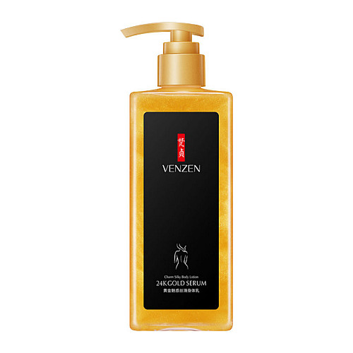 Лосьон для тіла з золотом Venzen 24k Gold Charm Silky Body Serum 250 мл