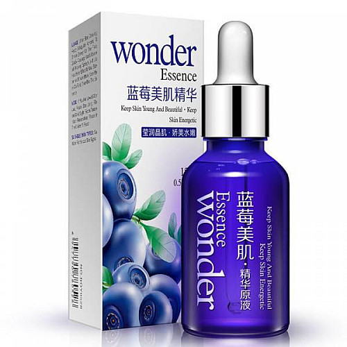 Сироватка з екстрактом чорниці BIOAQUA Wonder Essence 15мл