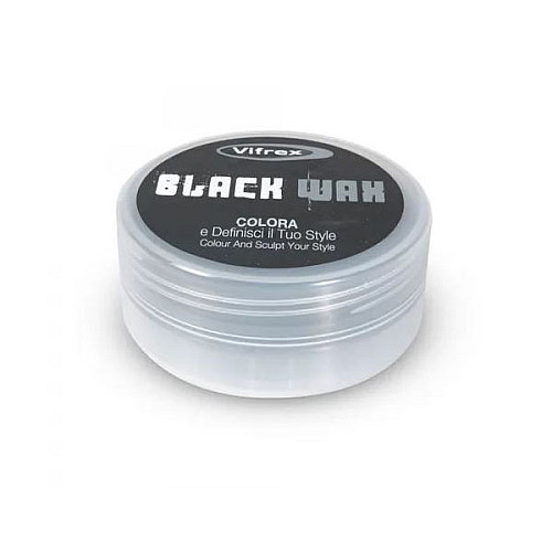 Воск для укладки и камуфлирования седых волос Vifrex for men Black Wax 100 мл