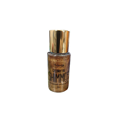 Кокосове масло для засмаги Top Beauty з Шіммером 50 мл