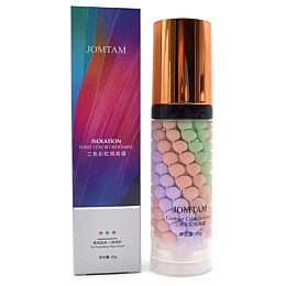 Вирівнювальна основа під макіяж Jomtam Isolation Three Color Grooming триколірна 40 г.