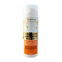 Сонцезахисний крем для тіла з колагеном SPF50 Top Beauty 100мл