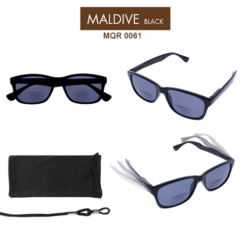 Окуляри для читання MQ Perfect MQR 0061 SUN BIFOCAL Maldive black +1.50