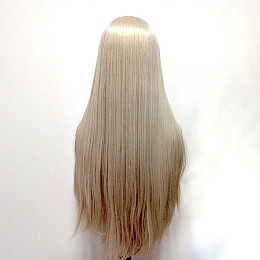 Парик ZADIRA платиновий блонд з чубчиком