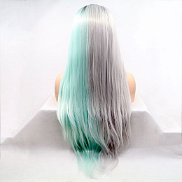 Парик ZADIRA серо зелений