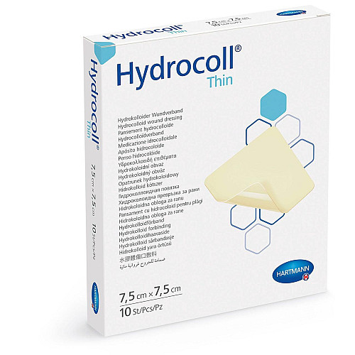 Гидроколоидная повязка Paul Hartmann Hydrocoll Thin 7,5x7,5см 1 шт