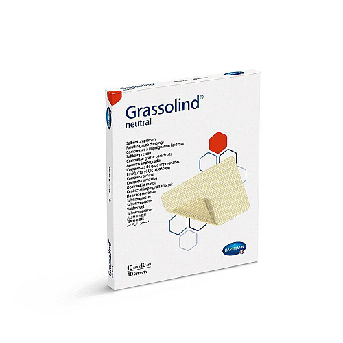 Повязка мазевая Paul Hartmann Grassolind Neutral 10 Х 10 см 1 шт