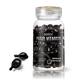 Капсули для волос Sevich Vitamin With Kemiri Morocan Oil Aloe Vera Oil Вітамін В5 і алое 30 капсул
