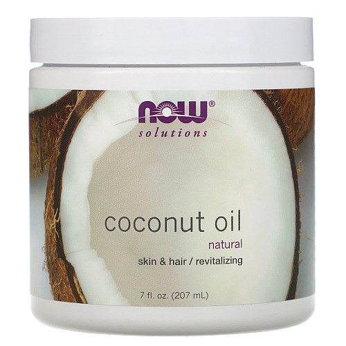 Кокосова олія Coconut Oil Now Foods Solutions 207 мл
