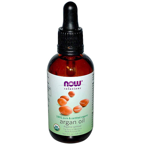 Аргановое масло Argan Oil Now Foods Solutions органическое сертифицированное 59 мл