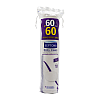 Ватные диски Septona 60+60 шт Белый