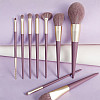 Набор кисточек для макияжа ANbeauty (9 шт.) Фиолетовые (AN0103038)