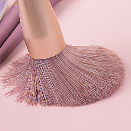 Набір пензликів для макіяжу ANbeauty (9 шт.) Фіолетові (AN0103038)
