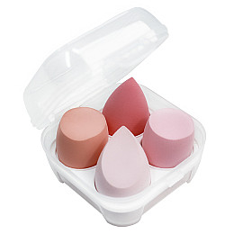 Набор спонжей для макияжа ANbeauty (4шт.) Розовый (AN0103067)