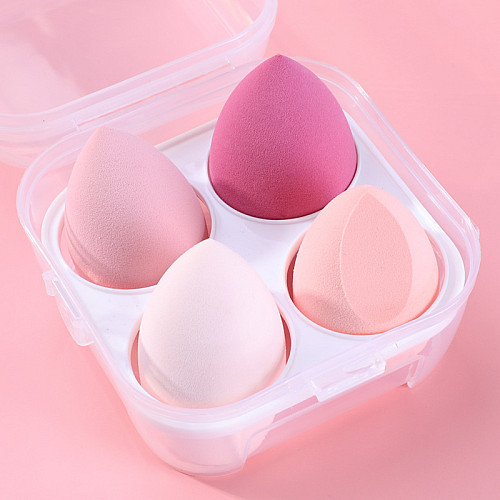 Набор спонжей для макияжа ANbeauty (4шт.) Розовый (AN0103067)