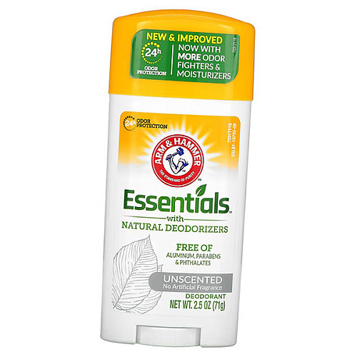 Твердый дезодорант Essentials Solid Deodorant Arm & Hammer 71 г Без запаха (43602001)