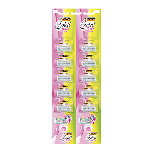 Набор бритв без сменных картриджей BIC Soleil Bella Colours (10 шт) (3086123508552)