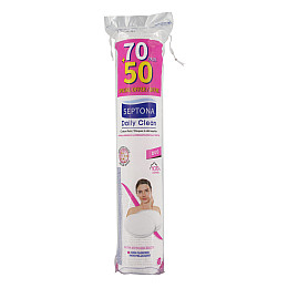 Ватные диски Septona Sensitive Touch DUO 70+50 шт