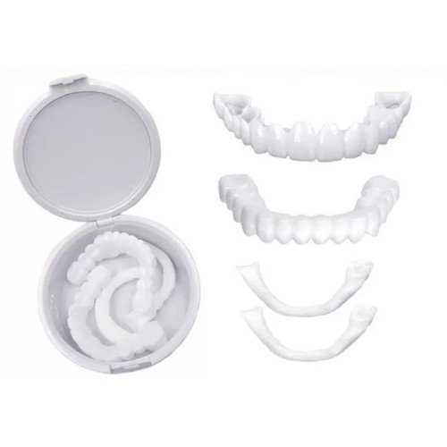 Съемные виниры на верхние и нижние челюсти Snap On Smile Veneers с кейсом