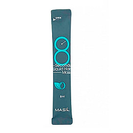 Экспресс-маска для объема и здоровья тонких волос Masil 8 Seconds Salon Liquid Hair Mask 8 ml