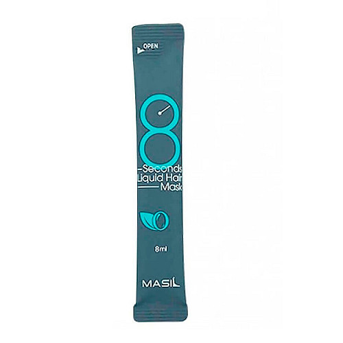 Экспресс-маска для объема и здоровья тонких волос Masil 8 Seconds Salon Liquid Hair Mask 8 ml
