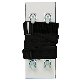 Тренажер для реабілітації нижньої кінцівки згинання розтягування ноги Lesko 32.8х12.7 см Чорний (10767-58401)