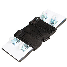 Тренажер для реабілітації нижньої кінцівки згинання розтягування ноги Lesko 32.8х12.7 см Чорний (10767-58401)