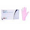 Рукавички нітрилові Medicom SafeTouch S 100 шт/уп Рожеві