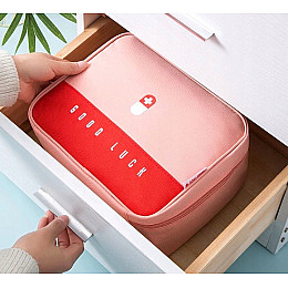 Дорожня туристична аптечка Edibazzar Рожевий (3056231634412 рожевий)