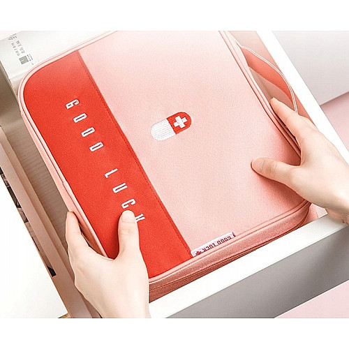 Дорожная туристическая аптечка Edibazzar Розовый (3056231634412 pink)