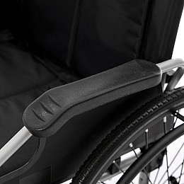 Інвалідний візок широкий сталевий MED1-KY956Q-60