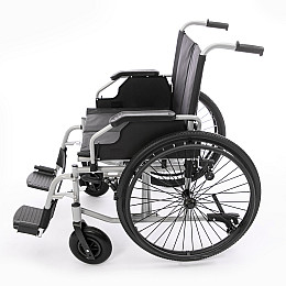 Інвалідний візок широкий сталевий MED1-KY956Q-60