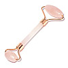Роликовий масажер Facial Massage Roller Gua Sha 14.5 см Рожевий Кварц