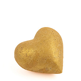 Бомбочка-серце для ванни Dushka Golden heart 150 г