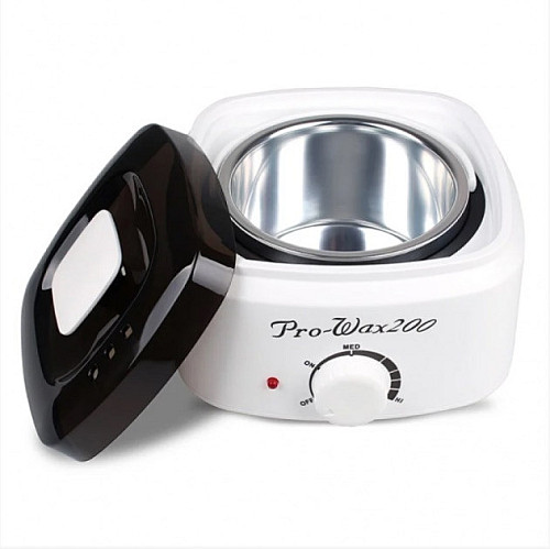 Воскоплав для воска в банке Pro-Wax 200 100W White