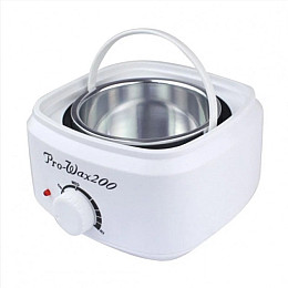 Воскоплав для воска в банке Pro-Wax 200 100W White