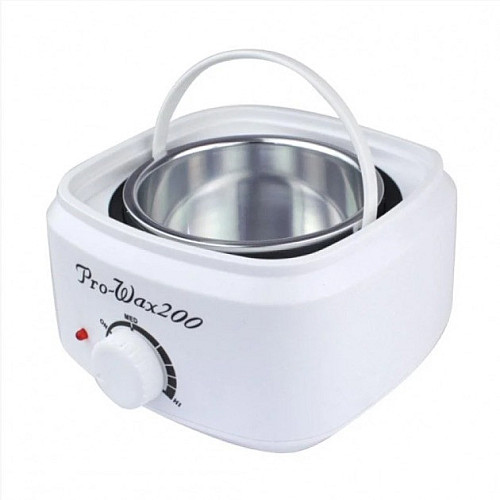 Воскоплав для воска в банке Pro-Wax 200 100W White