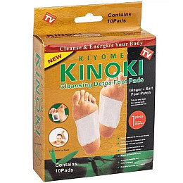 Пластырь от детоксикации Kiyome Kinoki 10 шт