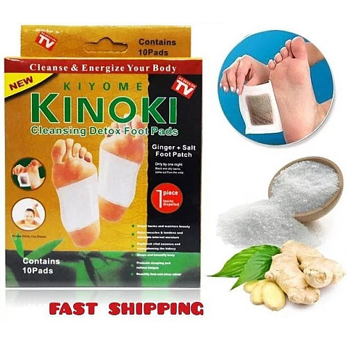 Пластырь от детоксикации Kiyome Kinoki 10 шт