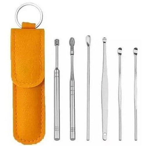 Набор инструментов для чистки ушей Ухочистка TOOL SET набор из 6 штук (5708)